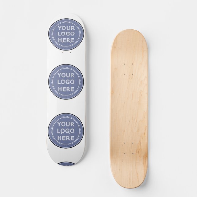 Sleek, Refined, & Personalized Binder Skateboard (Front)