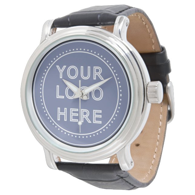Sleek, Refined, & Personalized Binder Watch (Angled)