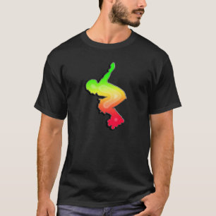 Sleek Rollerblading T-Shirt