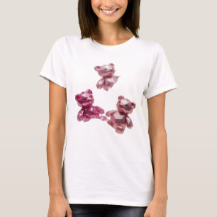Sleek Silver ABSTRACT ART Statement Design v2 T-Shirt