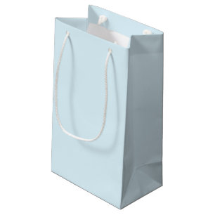 Sleek Small Watercolor Gift Bag with Luxe Finish