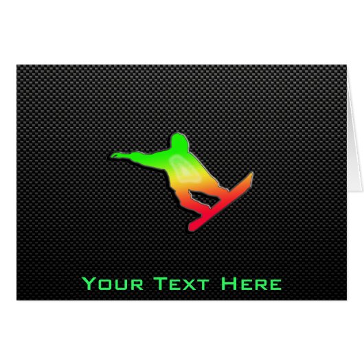 Sleek Snowboarding (Front Horizontal)