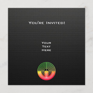 Sleek Sport Shooting Invitation