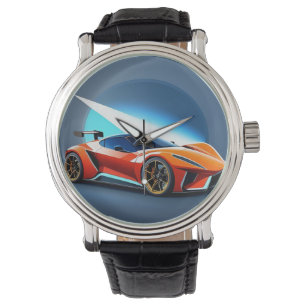 Sleek Sports Car With Modern Design Watch