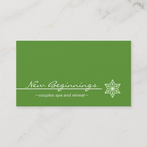 Customizable Sleek Starlight Business Card, Kelly Green