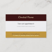 Sleek Stylish Clean  Generic Business Card (Back)