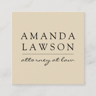 Sleek Tan Gray (appointment) Appointment Card