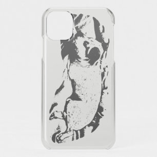 Sleek Terrier Study, Holiday Chic iPhone 11 Case