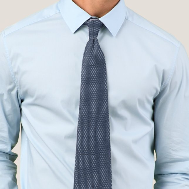 Sleek Two Tone Blue Business Modern Neck Tie (Creator Uploaded)