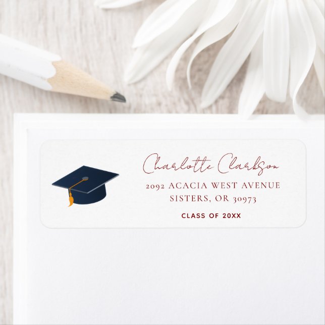Sleek University Scholar Graduation Year 2026 Label (Insitu)