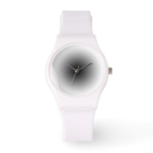 Sleek White Minimalist Wristwatch _ Modern Unisex 