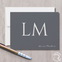 Sleeke Slate Gray Sleek Corporate Attorney