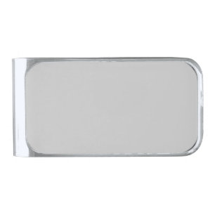 SleekShine Custom Cash Holder Silver Finish Money Clip