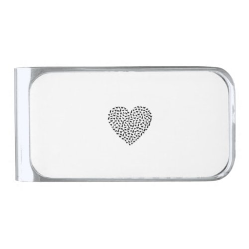 SleekShine Custom Cash Holder Silver Finish Money Clip