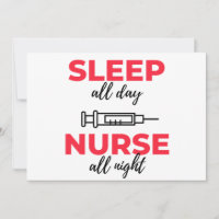 Sleep All Day Nurse All Night 2