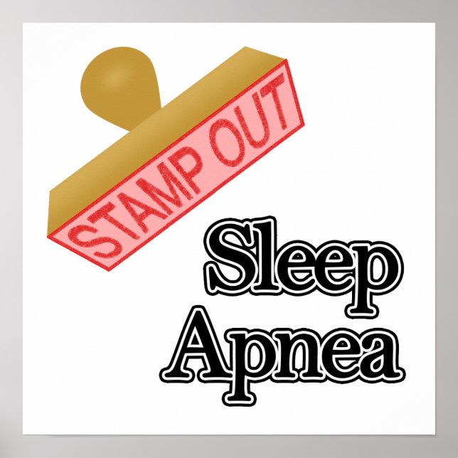 Sleep Apnea Poster (Front)