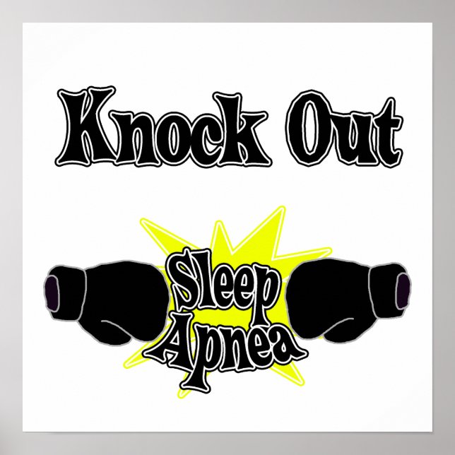 Sleep Apnea Poster (Front)