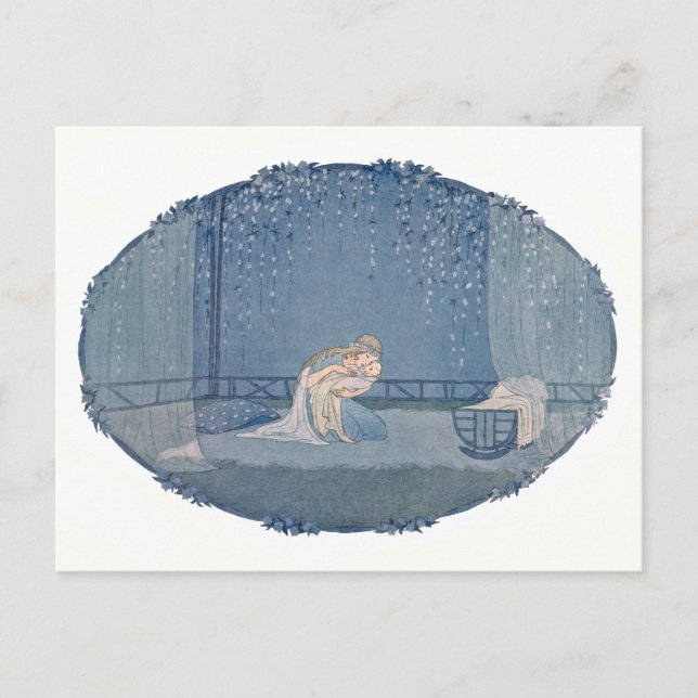 Sleep, Baby, Sleep by H. Willebeek Le Mair Postcard (Front)