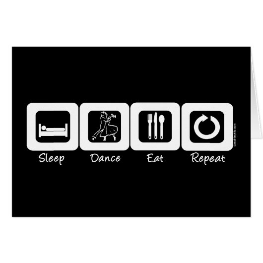 Sleep Ballroom Eat Repeat (Front Horizontal)