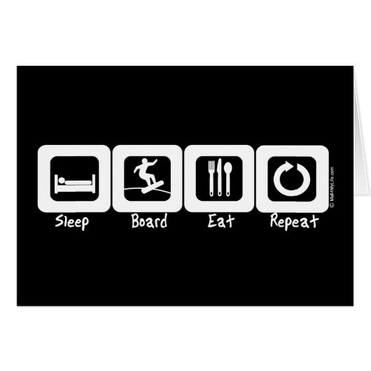 Sleep Board Eat Repeat (Front Horizontal)