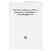 Sleep Deprived Parent Card (Back)