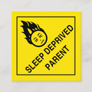 Sleep Deprived Parent Enclosure Card