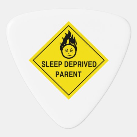 Sleep Deprived Parent Guitar Pick