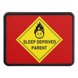 Sleep Deprived Parent Hitch Cover
