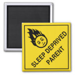 Sleep Deprived Parent Magnet at Zazzle