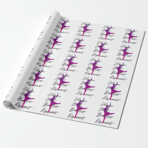 Sleep Eat Ballet Repeat Wrapping Paper   Dance 