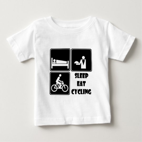 sleep eat cycling baby T-Shirt