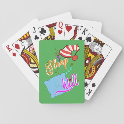 Sleep Elve Well Nap Poker Cards