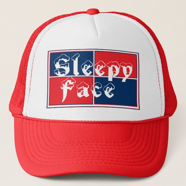 Sleep Face: Summer Kool - Trucker Hat (Front)