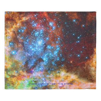 Sleep in a Stellar Nursery in the Tarantula Nebula Duvet Cover