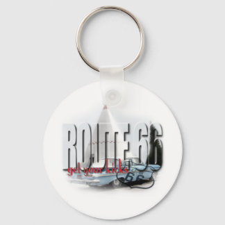 Sleep in a Wigwam - Route 66 Keychain