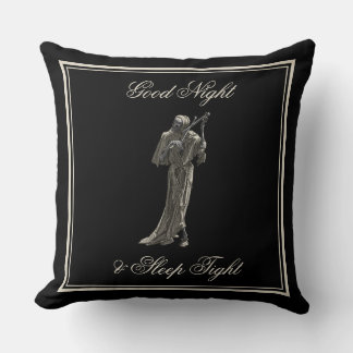 Sleep Like Dead Throw Pillow
