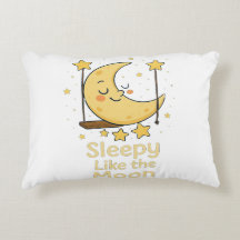 Sleep Like the Moon – Dreamy Pillow Design