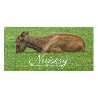 Sleep Little One Door Sign
