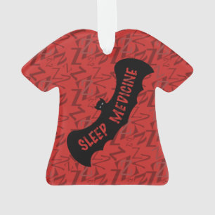 SLEEP MEDICINE POLYSOMNOGRAPHY by Slipperywindow Ornament