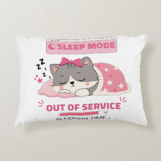 sleep mood accent pillow