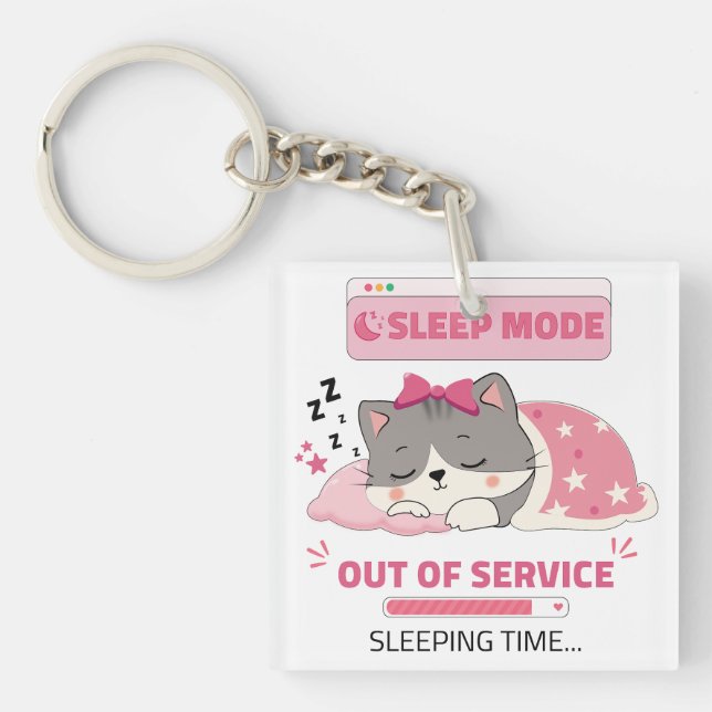 sleep mood keychain (Front)