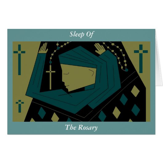 Sleep Of The Rosary Cards (Front Horizontal)