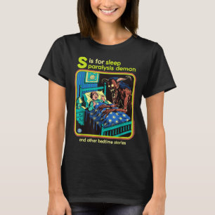 Sleep Paralysis Demon Sarcastic Retro Funny Adult T-Shirt