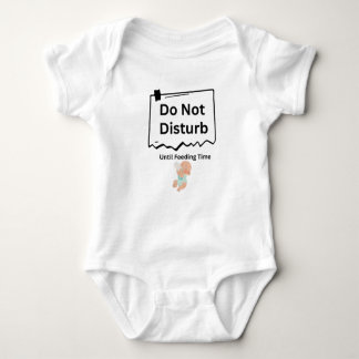 Sleep Priority Tee: The "Do Not Disturb"Baby Shirt