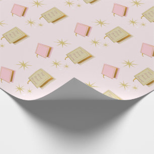Sleep Read Reapeat Literature Book Lover Books Wrapping Paper