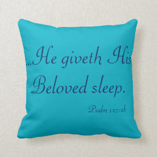 Sleep Scripture Pillow