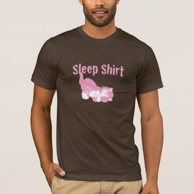 Sleep Shirt in Pink (Front)