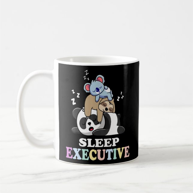 Sleep Sleepover Squad Slumber Party Squad Animal S Coffee Mug (Left)