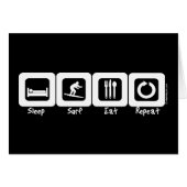 Sleep Surf Eat Repeat (Front Horizontal)