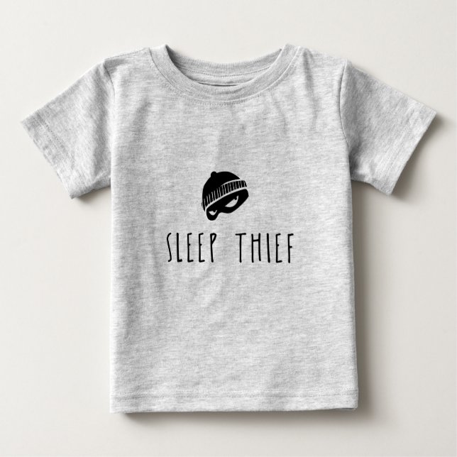Sleep Thief Baby T-Shirt (Front)